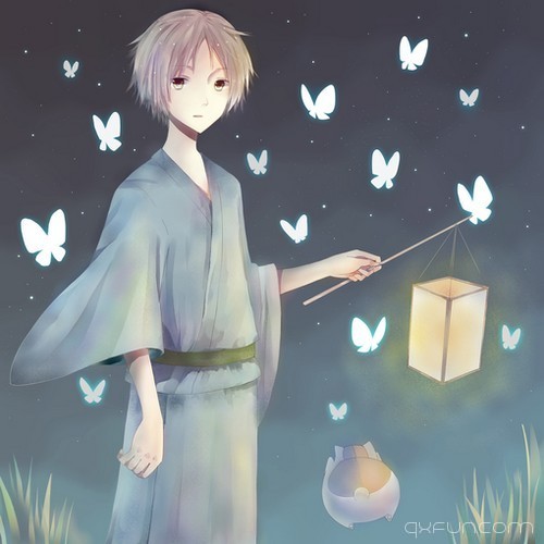 夏目友人帐插画