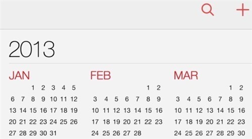 苹果iOS7新界面 - 清新范(Qxfun.com)