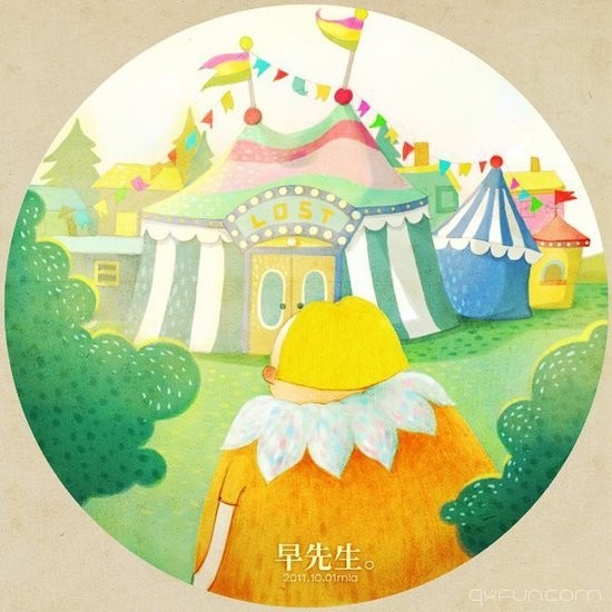 亲爱的早先生早安，你好 -清新范(Qxfun.com)
