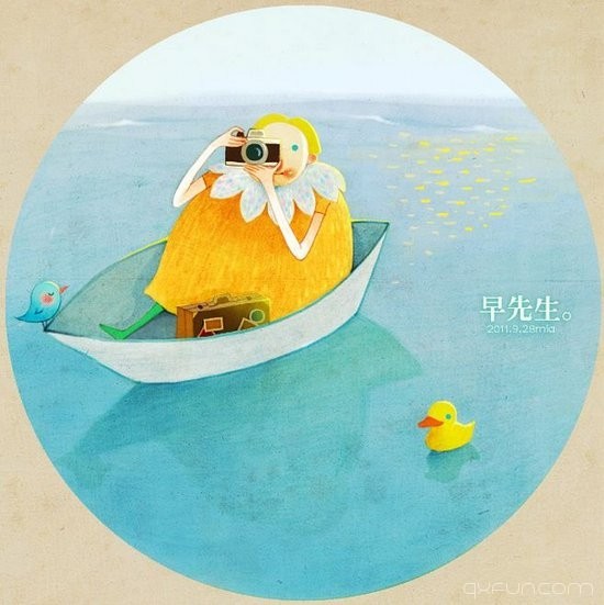 亲爱的早先生早安，你好 -清新范(Qxfun.com)